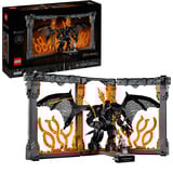 LEGO ICONS 10367 Il Signore degli Anelli: Book Nook del Balrog, Costruzione per Adulti da Esposizione, Regalo da Collezione, Giochi di costruzione Costruzione per Adulti da Esposizione, Regalo da Collezione, Set da costruzione, 18 anno/i, Plastica, 1201 pz, 1,27 kg