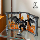 LEGO ICONS 10367 Il Signore degli Anelli: Book Nook del Balrog, Costruzione per Adulti da Esposizione, Regalo da Collezione, Giochi di costruzione Costruzione per Adulti da Esposizione, Regalo da Collezione, Set da costruzione, 18 anno/i, Plastica, 1201 pz, 1,27 kg