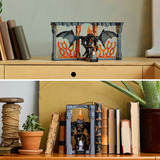 LEGO ICONS 10367 Il Signore degli Anelli: Book Nook del Balrog, Costruzione per Adulti da Esposizione, Regalo da Collezione, Giochi di costruzione Costruzione per Adulti da Esposizione, Regalo da Collezione, Set da costruzione, 18 anno/i, Plastica, 1201 pz, 1,27 kg