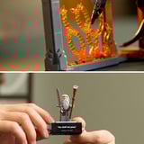 LEGO ICONS 10367 Il Signore degli Anelli: Book Nook del Balrog, Costruzione per Adulti da Esposizione, Regalo da Collezione, Giochi di costruzione Costruzione per Adulti da Esposizione, Regalo da Collezione, Set da costruzione, 18 anno/i, Plastica, 1201 pz, 1,27 kg