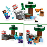 LEGO Minecraft Avventure di Steve nella Taiga, Giochi di costruzione 