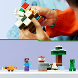 LEGO Minecraft Avventure di Steve nella Taiga, Giochi di costruzione 