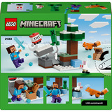 LEGO Minecraft Avventure di Steve nella Taiga, Giochi di costruzione 