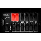 Logitech Flight Switch Panel Nero, Rosso, Argento USB 2.0 Simulazione di Volo Analogico/Digitale PC Nero, Simulazione di Volo, PC, Analogico/Digitale, Cablato, USB 2.0, Nero, Rosso, Argento