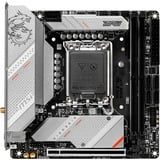 MSI MPG B760I EDGE WIFI scheda madre Intel B760 LGA 1700 mini ATX argento, Intel, LGA 1700, Intel® Celeron®, Intel® Pentium® Gold, LGA 1700, DDR5-SDRAM, 96 GB
