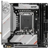 MSI MPG B760I EDGE WIFI scheda madre Intel B760 LGA 1700 mini ATX argento, Intel, LGA 1700, Intel® Celeron®, Intel® Pentium® Gold, LGA 1700, DDR5-SDRAM, 96 GB