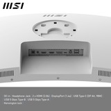 MSI Modern MD342CQPWDE Monitor PC 86,4 cm (34") 3440 x 1440 Pixel UltraWide Quad HD LCD Bianco, Monitor LED bianco, 86,4 cm (34"), 3440 x 1440 Pixel, UltraWide Quad HD, LCD, 4 ms, Bianco