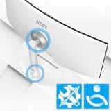 MSI Modern MD342CQPW, Monitor LED bianco