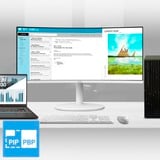 MSI Modern MD342CQPW, Monitor LED bianco