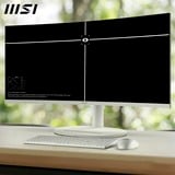 MSI Modern MD342CQPW, Monitor LED bianco
