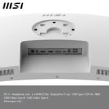 MSI Modern MD342CQPW, Monitor LED bianco