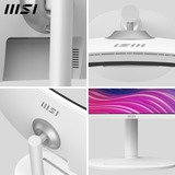 MSI Modern MD342CQPW, Monitor LED bianco