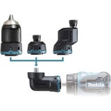Makita Avvitatore a batteria con sistema di teste intercambiabili DDF491RTJ, 18 Volt, Trapano avvitatore blu/Nero