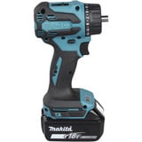 Makita Avvitatore a batteria con sistema di teste intercambiabili DDF491RTJ, 18 Volt, Trapano avvitatore blu/Nero