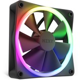 NZXT F120 RGB Case per computer Ventilatore 12 cm Nero 1 pz Nero, Ventilatore, 12 cm, 500 Giri/min, 1800 Giri/min, 27,5 dB, 50,18 pdc/min