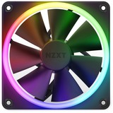 NZXT F120 RGB Case per computer Ventilatore 12 cm Nero 1 pz Nero, Ventilatore, 12 cm, 500 Giri/min, 1800 Giri/min, 27,5 dB, 50,18 pdc/min