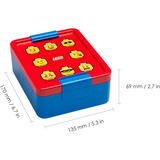 Room Copenhagen LEGO Set Lunch-Box Iconic Classic blu e rosso, Scatola per il pranzo blu/Rosso