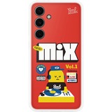 SAMSUNG Galaxy S24 FE Flipsuit Case, Custodia per telefono rosso, Cover, Samsung, Galaxy S24 FE, 17 cm (6.7"), Rosso