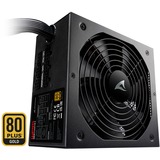 Sharkoon WPM Gold ZERO alimentatore per computer 550 W 24-pin ATX ATX Nero Nero, 550 W, 100 - 240 V, 47 - 63 Hz, 8 A, Attivo, 110 W