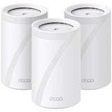 TP-Link BE9300 Tri-band (2,4 GHz/5 GHz/6 GHz) Wi-Fi 7 (802.11be) Bianco 4 Interno, Router bianco, Bianco, Interno, Sistema Mesh, Tri-band (2,4 GHz/5 GHz/6 GHz), Wi-Fi 7 (802.11be), 9300 Mbit/s
