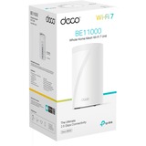 TP-Link BE9300 Tri-band (2,4 GHz/5 GHz/6 GHz) Wi-Fi 7 (802.11be) Bianco 4 Interno, Router bianco, Bianco, Interno, Sistema Mesh, Tri-band (2,4 GHz/5 GHz/6 GHz), Wi-Fi 7 (802.11be), 9300 Mbit/s