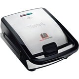 Tefal SW854D16 tostiera 700 W Nero, Acciaio inossidabile accaio/Nero, 700 W, 2 pz, 32 pz