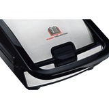 Tefal SW854D16 tostiera 700 W Nero, Acciaio inossidabile, Creatore del panino accaio/Nero, 700 W, 2 pz, 32 pz