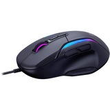 Turtle Beach Kone II: Mouse da gaming RGB cablato ed ergonomico, Sensore ottico da 26K DPI, ciclo di vita degli switch ottici di 100 milioni di clic, 23 input personalizzabili - Nero cenere, Mouse da gioco Nero, Sensore ottico da 26K DPI, ciclo di vita degli switch ottici di 100 milioni di clic, 23 input personalizzabili - Nero cenere, Mano destra, Ottico, USB tipo A, 26000 DPI, Nero