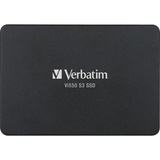 Verbatim Vi550 S3 4 TB 2.5" Serial ATA III 3D NAND, Disco a stato solido Nero, 4 TB, 2.5", 510 MB/s, 6 Gbit/s