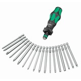 Wera 05057483001 cacciavite manuale Cacciavite con punte multiple, chiave combinata   Nero/Verde, Nero/Verde