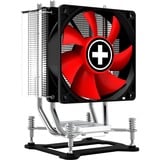 Xilence I402 Processore Refrigeratore 9,2 cm Nero, Rosso, Argento, raffreddamento CPU  Refrigeratore, 9,2 cm, 600 Giri/min, 2200 Giri/min, 23,8 dB, 65,4 pdc/min