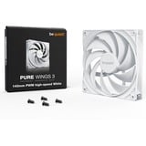 be quiet! Pure Wings 3 140mm PWM high-speed , Ventola bianco