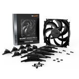 be quiet! SILENT WINGS PRO 4 | 140mm PWM Case per computer Ventilatore 14 cm Nero 1 pz Nero, Ventilatore, 14 cm, 2400 Giri/min, 36,8 dB, 97,41 pdc/min, 165,5 m³/h