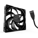 be quiet! SILENT WINGS PRO 4 | 140mm PWM Case per computer Ventilatore 14 cm Nero 1 pz, Ventola Nero, Ventilatore, 14 cm, 2400 Giri/min, 36,8 dB, 97,41 pdc/min, 165,5 m³/h