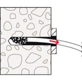 fischer Ancorante a perno FBN II 12/10, Tassello argento