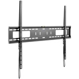 goobay 49892 Supporto TV a parete 2,16 m (85") Grigio Nero, 127 cm (50"), 2,16 m (85"), 75 kg, 200 x 200 mm, 600 x 400 mm, Grigio