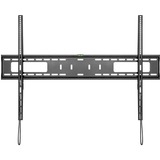 goobay 49892 Supporto TV a parete 2,16 m (85") Grigio Nero, 127 cm (50"), 2,16 m (85"), 75 kg, 200 x 200 mm, 600 x 400 mm, Grigio