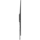 goobay 49892 Supporto TV a parete 2,16 m (85") Grigio Nero, 127 cm (50"), 2,16 m (85"), 75 kg, 200 x 200 mm, 600 x 400 mm, Grigio