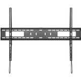 goobay 49892 Supporto TV a parete 2,16 m (85") Grigio, Montaggio a parete Nero, 127 cm (50"), 2,16 m (85"), 75 kg, 200 x 200 mm, 600 x 400 mm, Grigio