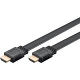 goobay Cavo piatto HDMI 2.1 ad alta velocità con Ethernet 8K / 60 Hz Nero