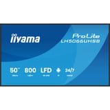 iiyama LH5066UHSB-B1AG, Public Display Nero (opaco)