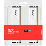 ADATA GAMMIX AX4U320032G16A-DTWHD35 memoria 64 GB 2 x 32 GB DDR4 3200 MT/s 288-pin DIMM bianco, 64 GB, 2 x 32 GB, DDR4, 288-pin DIMM