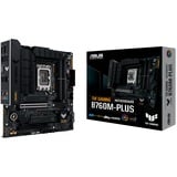 ASUS TUF GAMING B760M-PLUS Intel B760 LGA 1700 micro ATX, Scheda madre Nero, Intel, LGA 1700, Intel® Celeron®, Intel® Core™ i3, Intel® Core™ i5, Intel® Core™ i7, Intel® Core™ i9,..., LGA 1700, DDR5-SDRAM, 128 GB