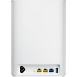 ASUS ZenWiFi AX Hybrid (XP4) (1-PK) Dual-band (2.4 GHz/5 GHz) Wi-Fi 6 (802.11ax) Bianco 2 Interno, Router bianco, Bianco, Interno, Potenza, status, Dual-band (2.4 GHz/5 GHz), Wi-Fi 6 (802.11ax), 802.11a, 802.11b, 802.11g, Wi-Fi 4 (802.11n), Wi-Fi 5 (802.11ac), Wi-Fi 6 (802.11ax)