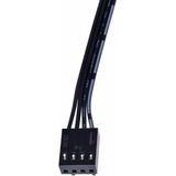 Alphacool Core 140mm Lüfter PWM 2500rpm, Ventola Nero