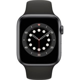 Apple Watch Series 6 44 mm OLED Grigio GPS (satellitare), Smartwatch grigio/Nero, OLED, Touch screen, 32 GB, Wi-Fi, GPS (satellitare)