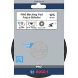 Bosch 2 608 601 716 accessorio per smerigliatrice Platorello, Platorello per levigatrice Platorello, 12,5 cm, Bosch, Nero, 12250 Giri/min, Plastica