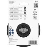Bosch 2 608 601 716 accessorio per smerigliatrice Platorello, Platorello per levigatrice Platorello, 12,5 cm, Bosch, Nero, 12250 Giri/min, Plastica