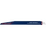 Bosch 2 608 900 394 lama per sega a gattuccio, sega a traforo e sega universale Lama per sega universale Carburo 1 pz Lama per sega universale, Legno per costruzione con chiodi, Plastica rinforzata con fibra di vetro, Plastica, Carburo, Blu, 6 - 8, 3 mm