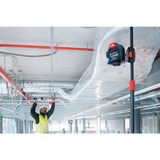 Bosch GLL 3-80 Professional Livella lineare 30 m 630 - 650 nm (< 10 mW), Attraversare la linea laser blu/Nero, 30 m, 0,3 mm/m, 4°, 120 m, 630 nm, Orizzontale/Verticale